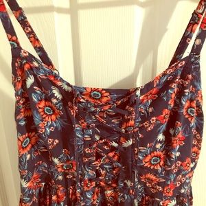 Torrid floral high-low dress